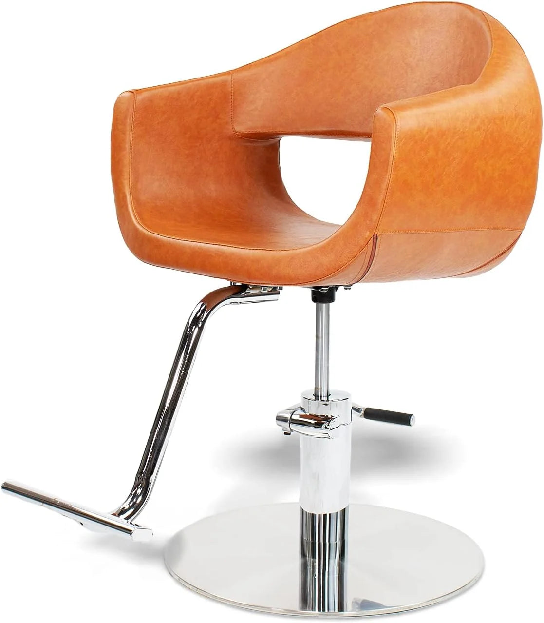 Camel Brown Salon Styling Chair A76172