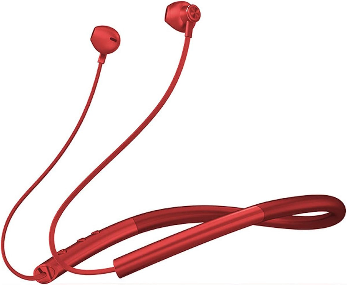 Wireless Neckband Bluetooth Headphones with Mic Noise Cancelling Headset L986