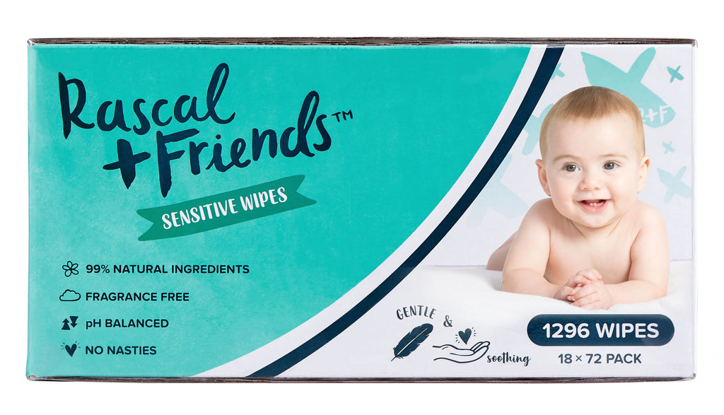 Sensitive Baby Wipes, 1296 Count Y7866