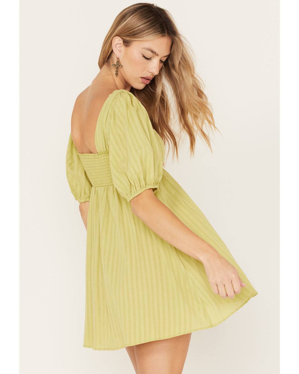 Green Small Doll Dress P76216