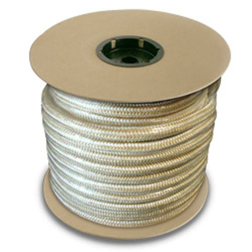1/2" x 600 ft. Gold & White Nylon Rope B390