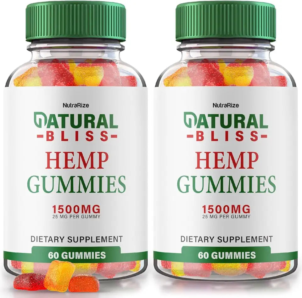Hemp Supplement Gummies Pack of 2 W60447