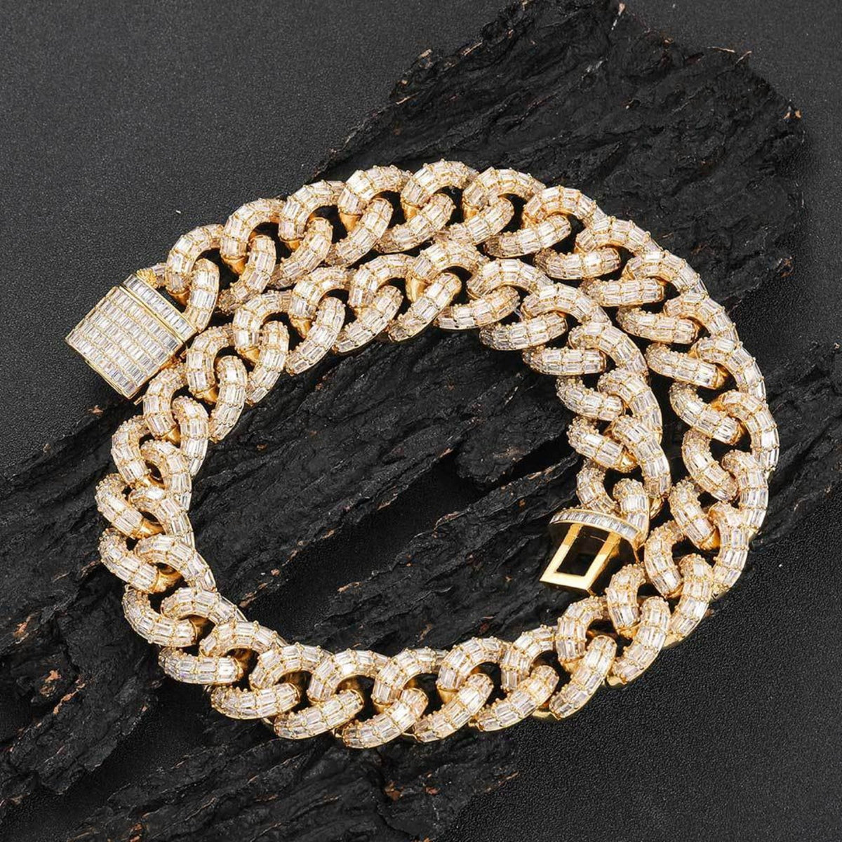 16-24 Inch 21mm Cuban Link Necklace F617