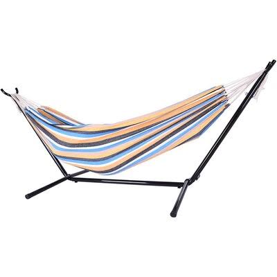 Blue/Orange Camping Hammock Q6740