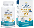 Lemon Flavor 60 Soft Gels Omega-3 Vitamin D3 T2267