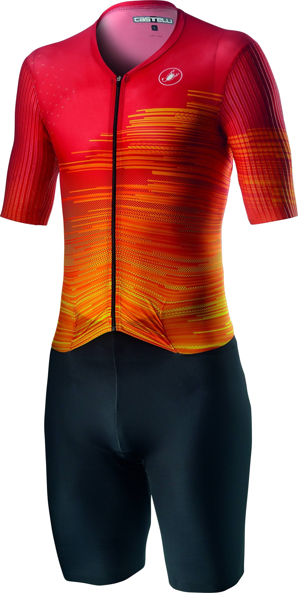 Fiery Red Speed Suit H7315