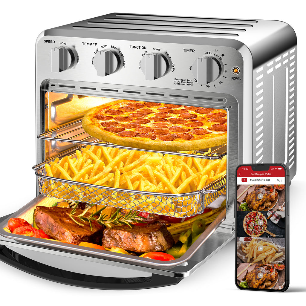 26QT Stainless Steel Air Fryer Toaster Oven Combo M361886