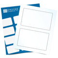 Clear Gloss Laser Labels, 100 Sheets G4415