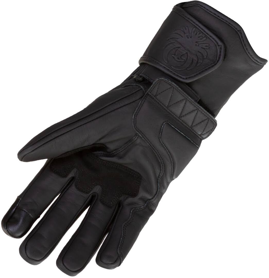 Black Motorcycle Gloves Size XL A5492