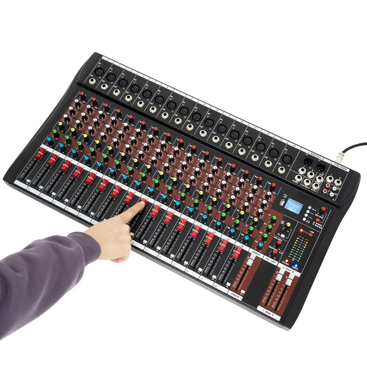 16 Channel Powered Mixing Console X700225