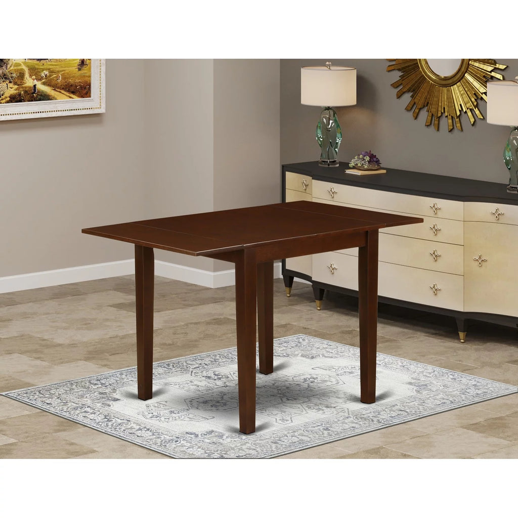 Rectangular Wood Dining Table in Mahogany X8973