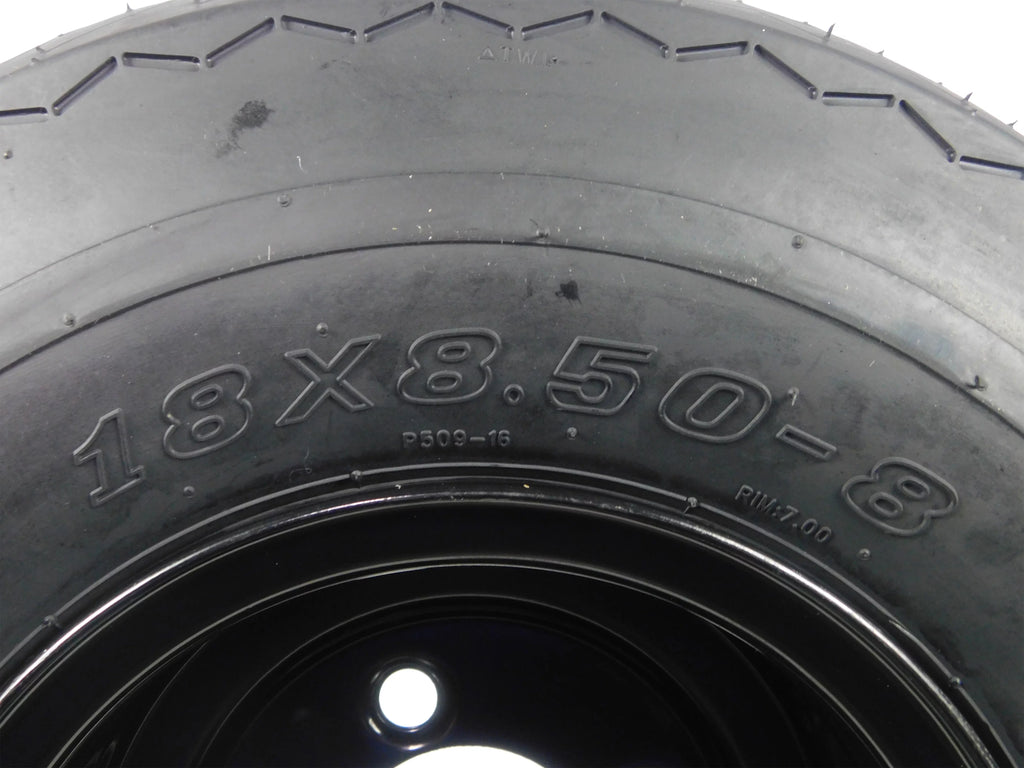 18x8.5-8 Golf Cart Tires & 4/4 Wheel Assembled Kit S900905