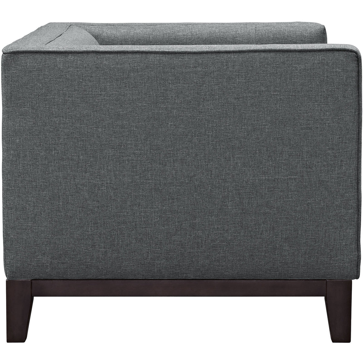 Grey Fabric Sofa Set of Two B651