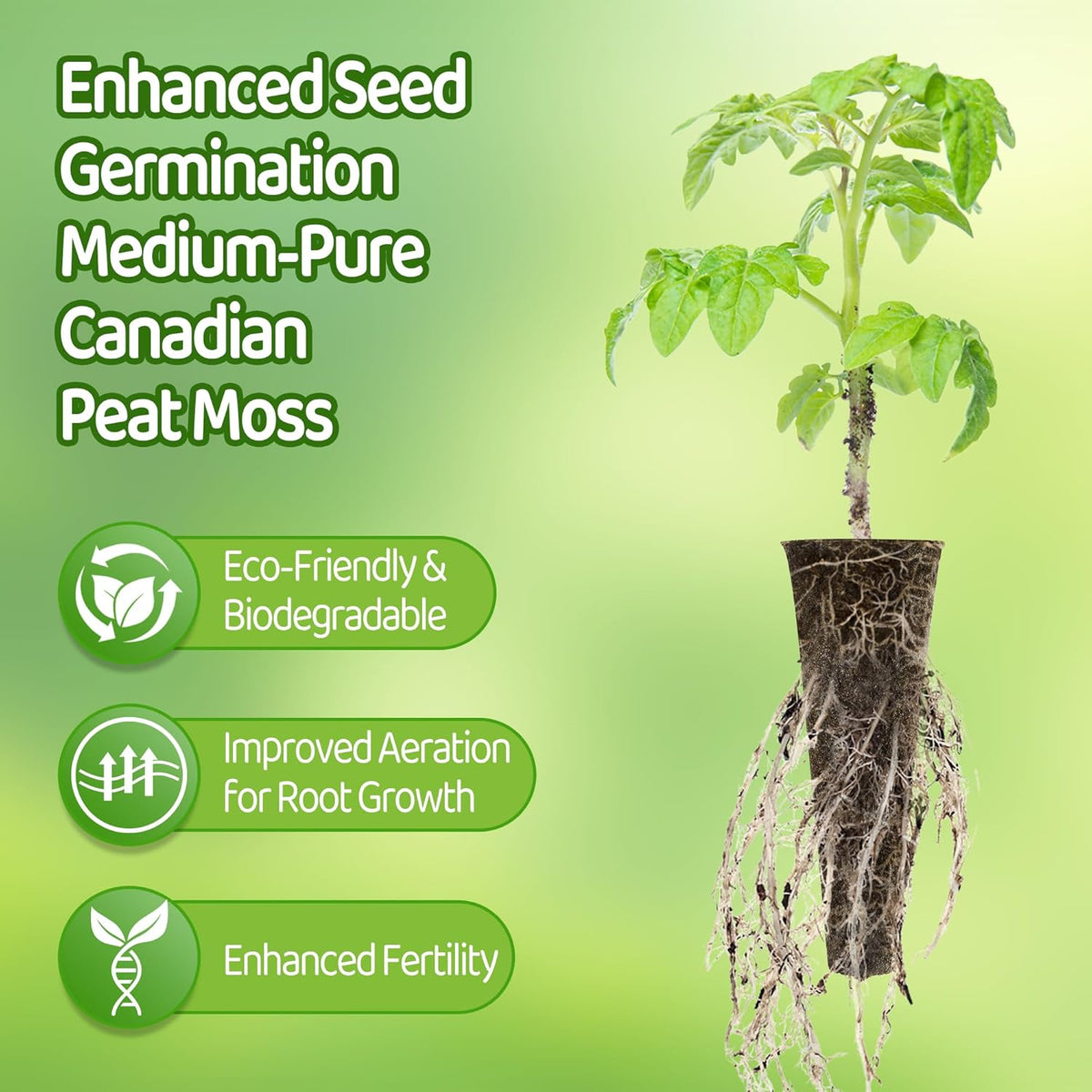 121 Pack Seed Starter Pods Kit with Grow Sponges, Pod Labels, Tweezers & Tags K469210