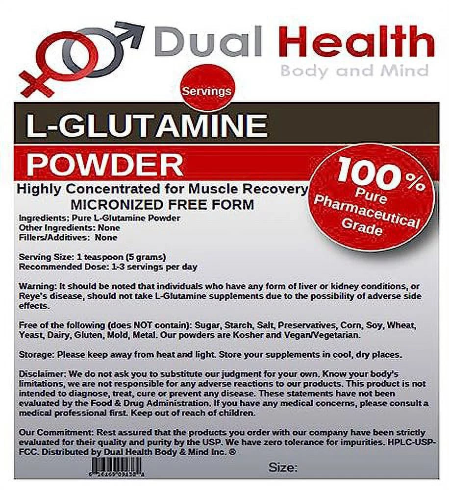 L-Glutamine Pure Powder 2 lbs Y6802