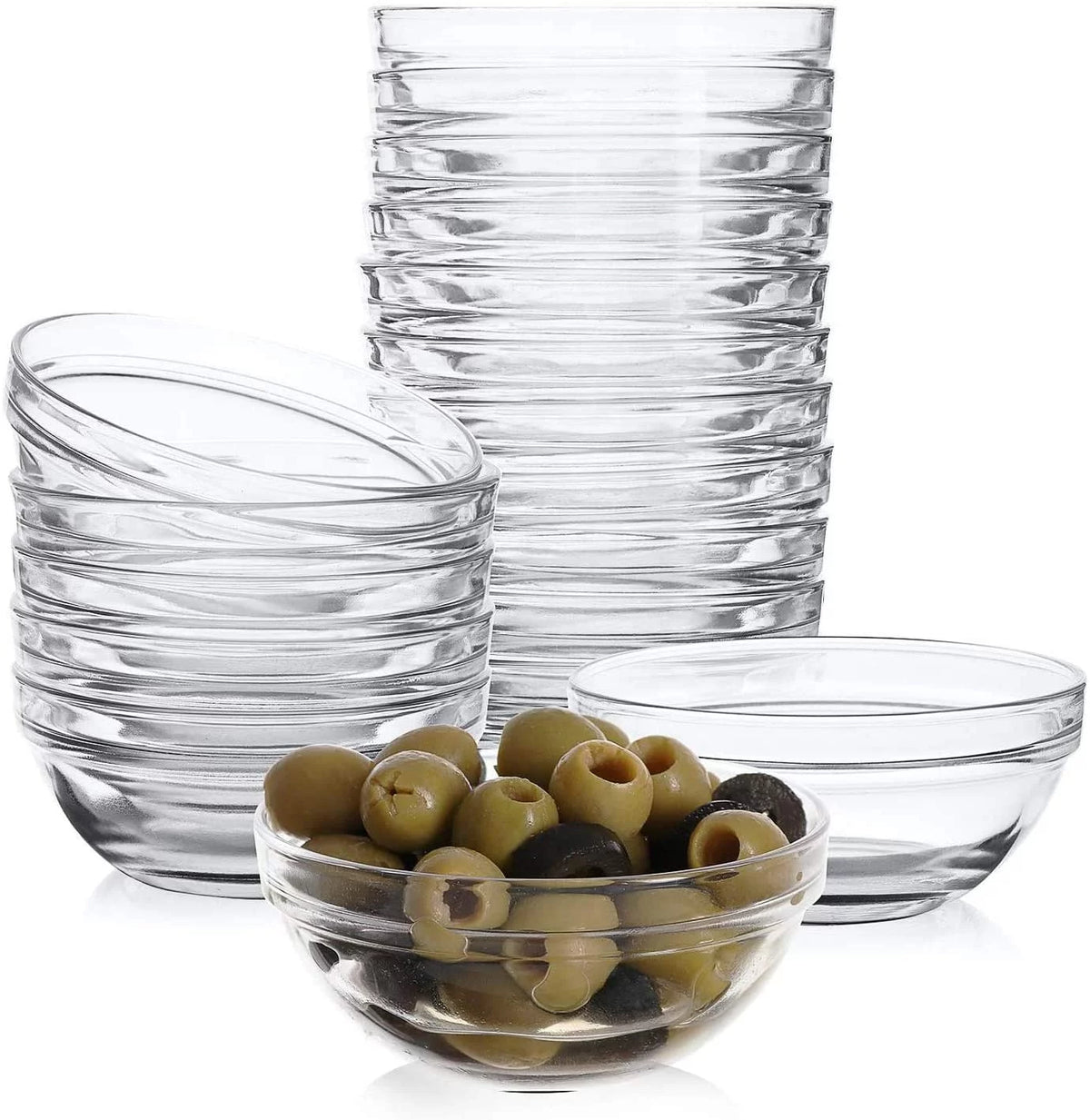 3.5" Glass Bowls, 10 Pack I5622