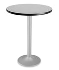 Round Folding Cafe Table Gray F9131