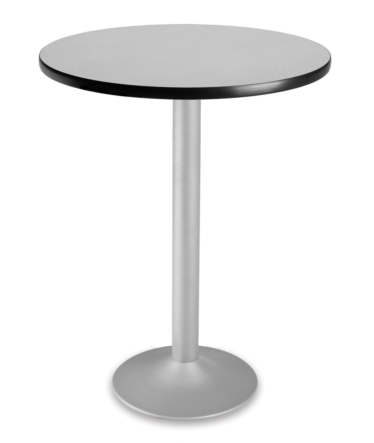 Round Folding Cafe Table Gray F9131