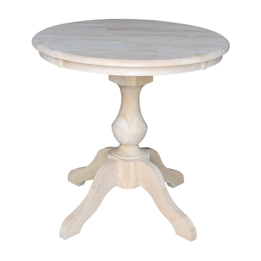 36" Round Top Pedestal Dining Table S5977