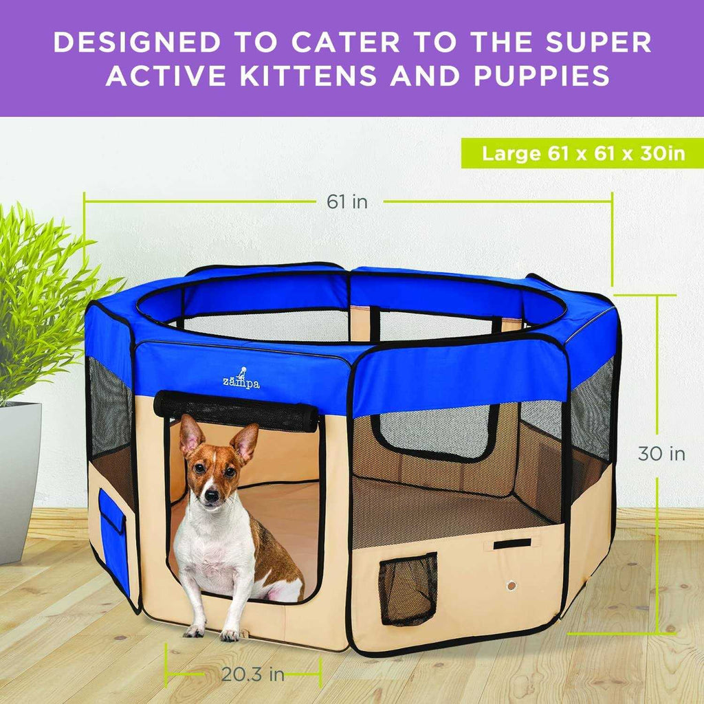 Portable Foldable Pet Playpen I83564