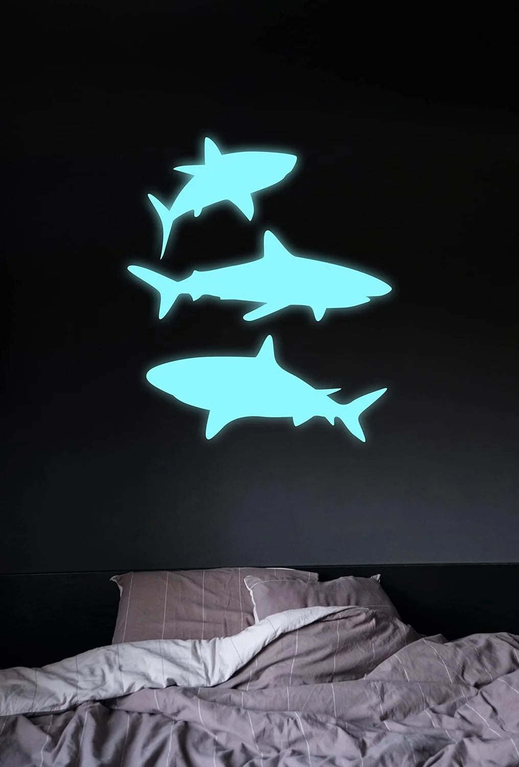 Glow in The Dark Blue Permanent Adhesive Craft Vinyl Roll G46214
