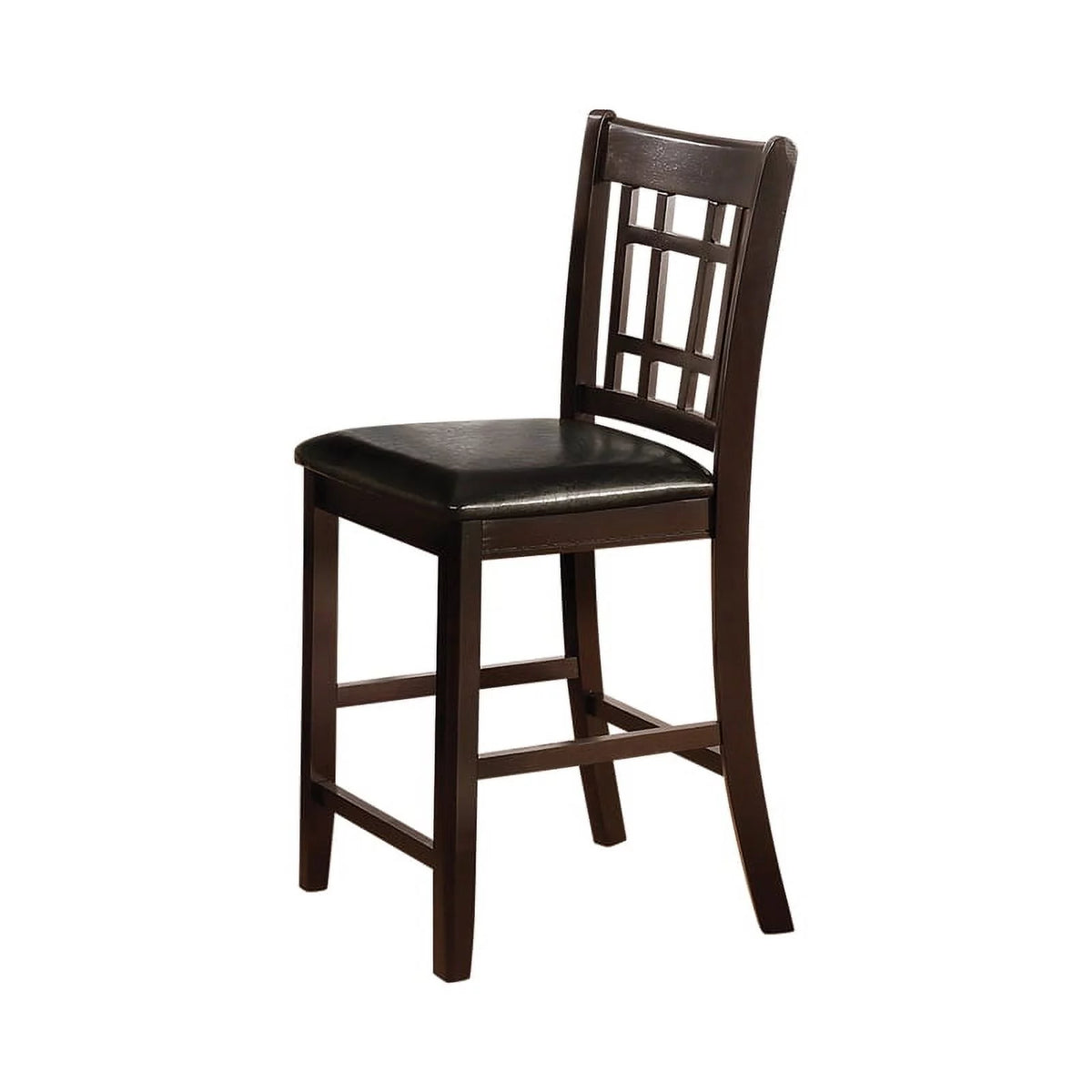 5-piece Counter Height Dining Set Espresso Black F8746