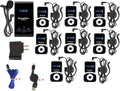 1 Transmitter 8 Receivers Wireless Tour Guide System X28431
