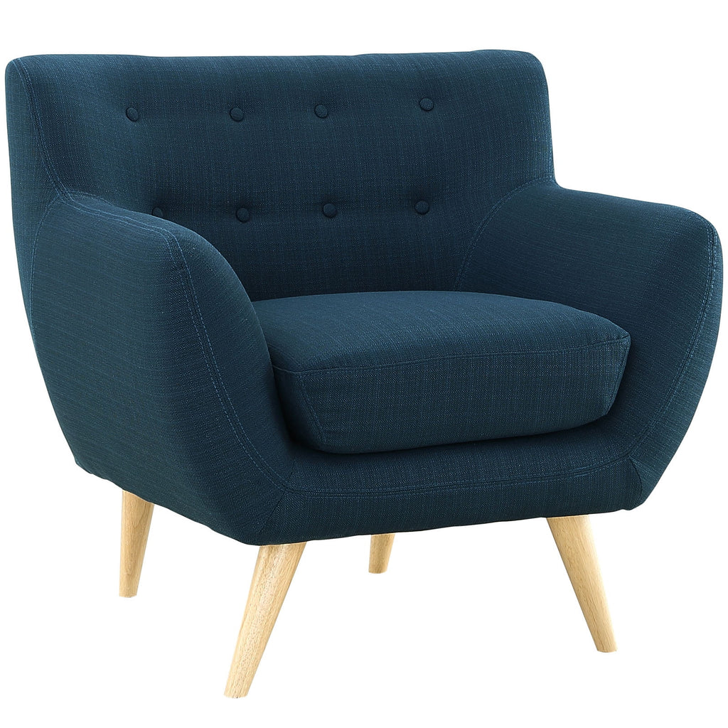 Navy Fabric 2 pcs Living Room Set M841