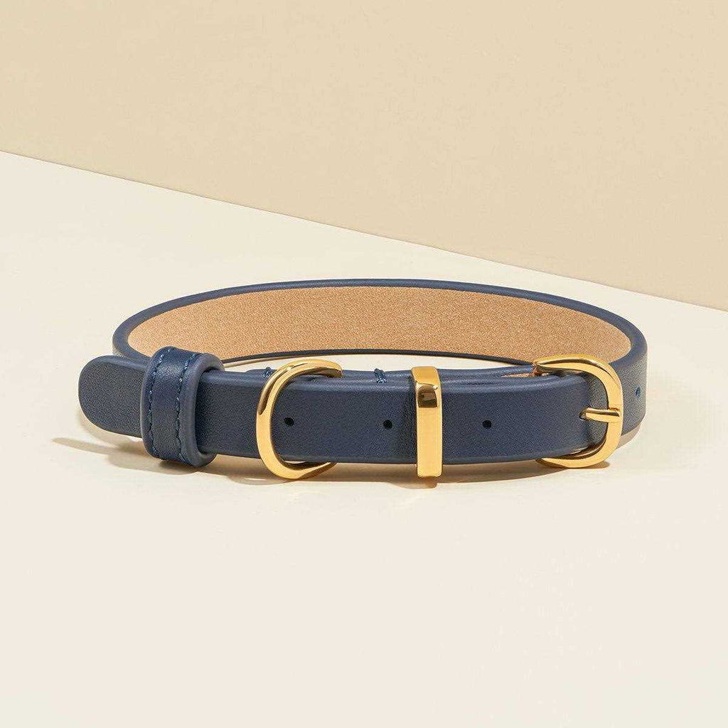 Genuine Leather & Microfiber Dog Collar O511901