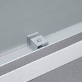 Chrome Double Sliding Frameless Shower Door E175891