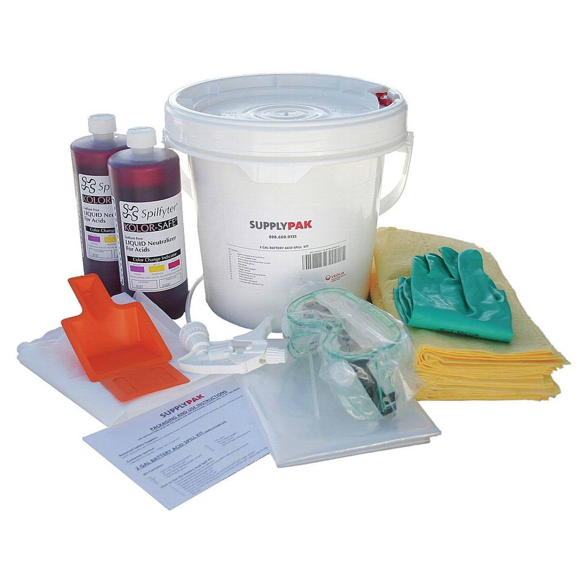 Battery Acid Spill Kit, 2 gal. F7197