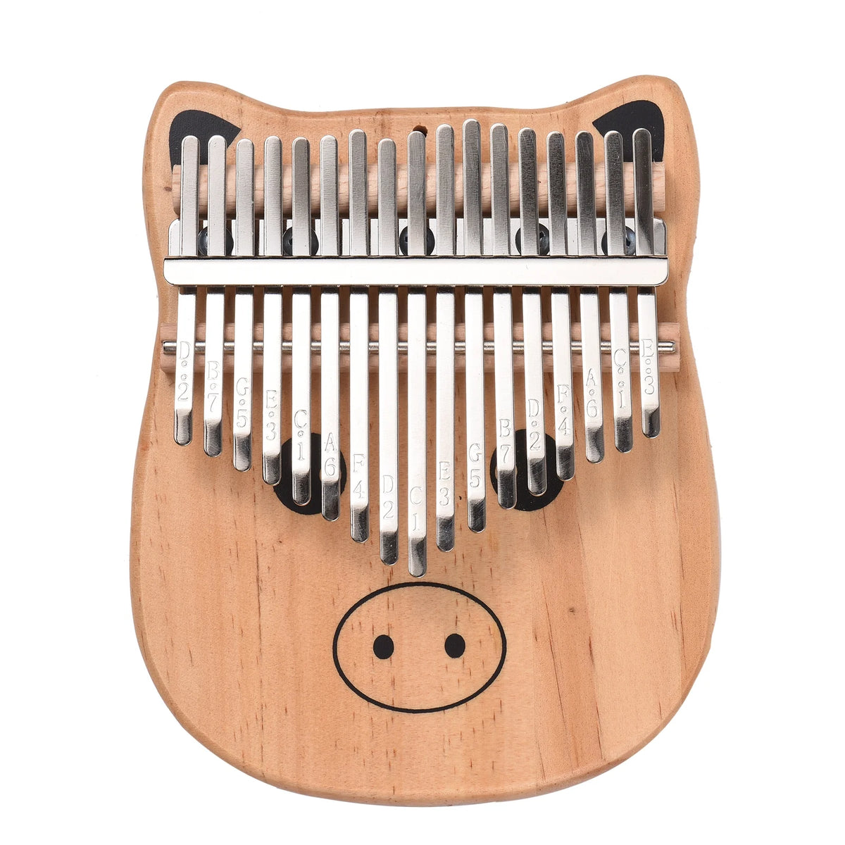 17-Key Portable Thumb Piano F667