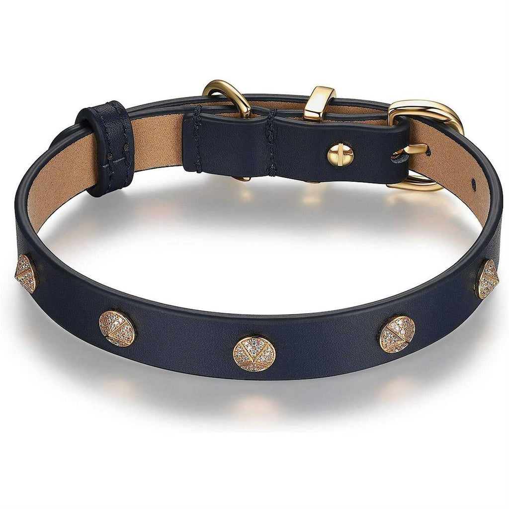 Genuine Leather & Microfiber Dog Collar O511901