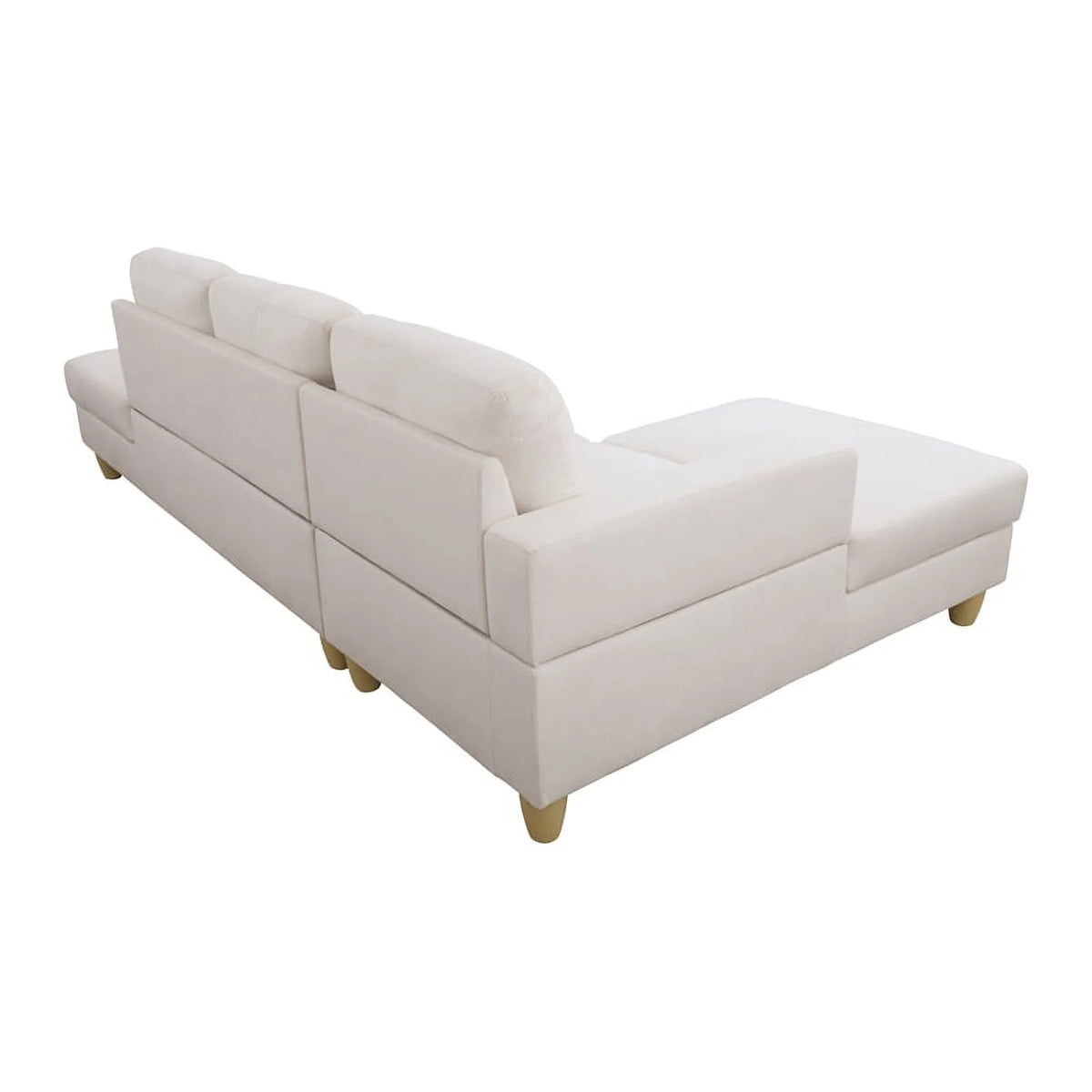 Cream White Sectional Sofa X7017