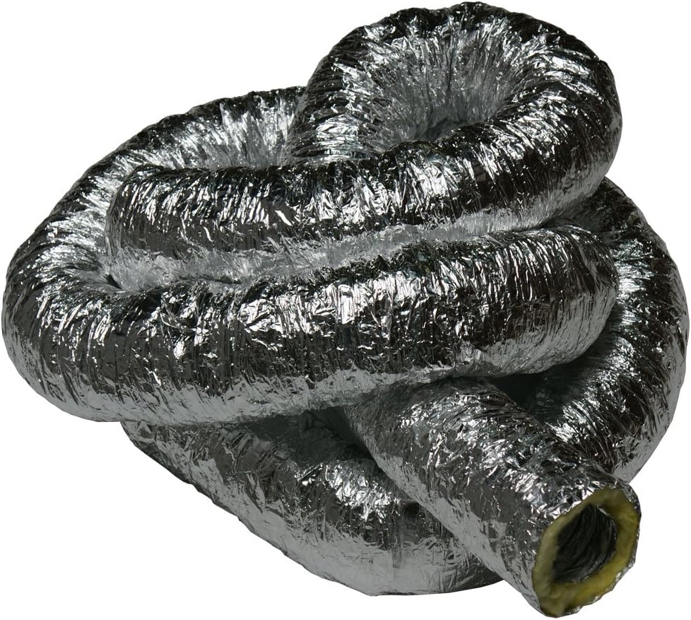12-Inch by 25-Feet HVAC Insulated Flex Duct Hose Q1791