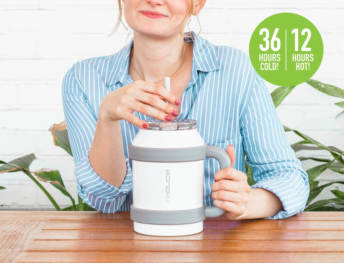 50 oz Stainless Steel Mug Tumbler with Handle E31333