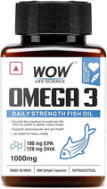 1000 mg Omega 3 Fish Oil 60 Softgel Capsules E254425