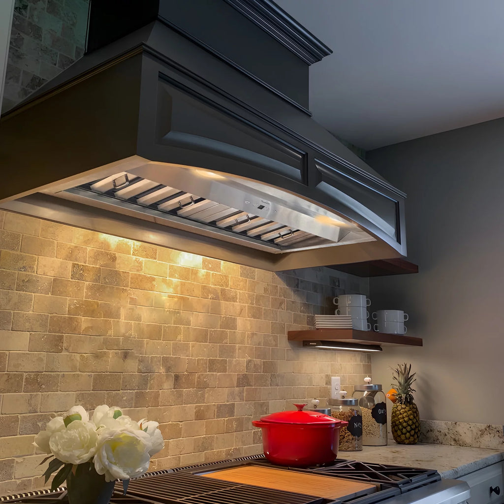 30 Inch Stainless Steel Ducted Range Hood Insert, 600 CFM O559