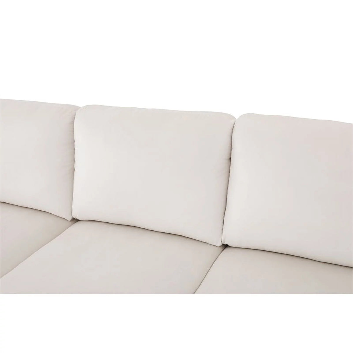 Cream White Sectional Sofa X7017