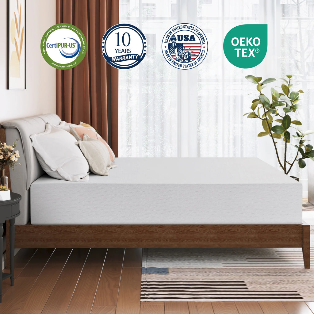 10 Gel Memory Foam Full Mattress R96750