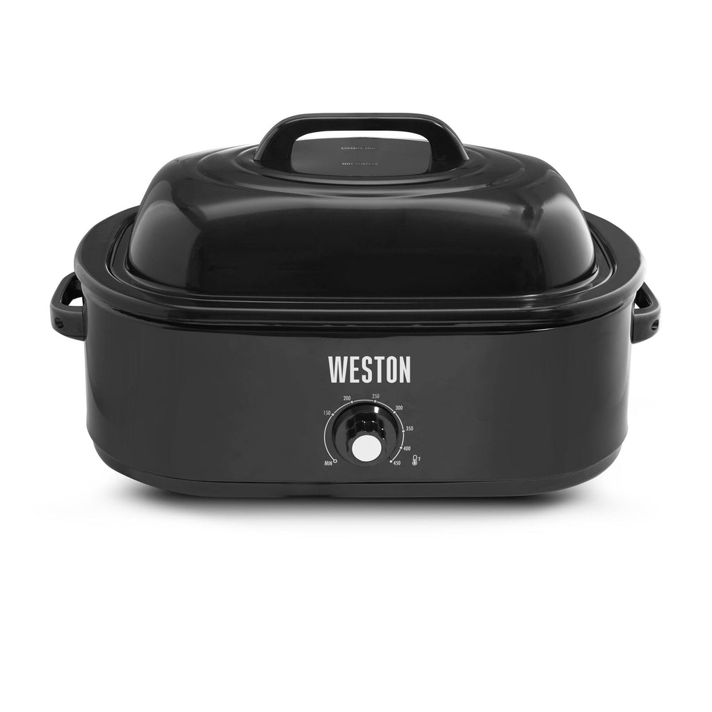 Black 18 qt Roaster U2676