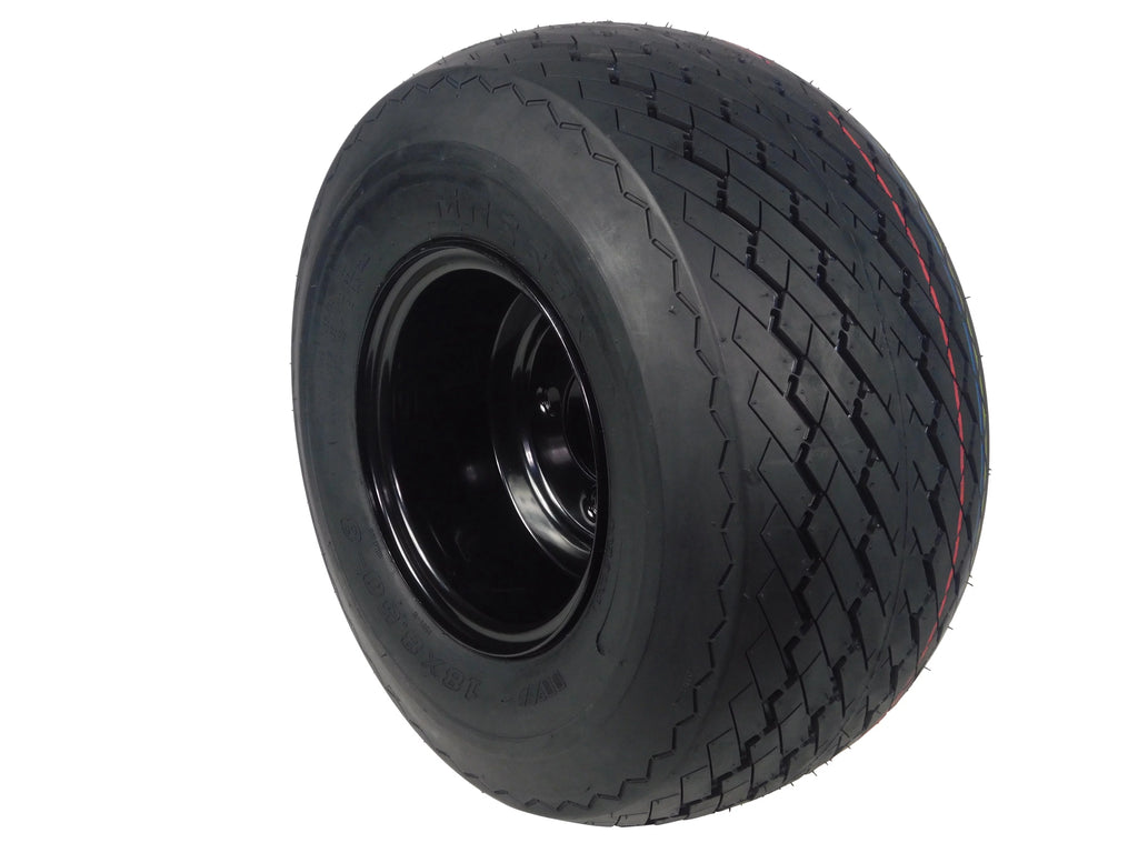 18x8.5-8 Golf Cart Tires & 4/4 Wheel Assembled Kit S900905