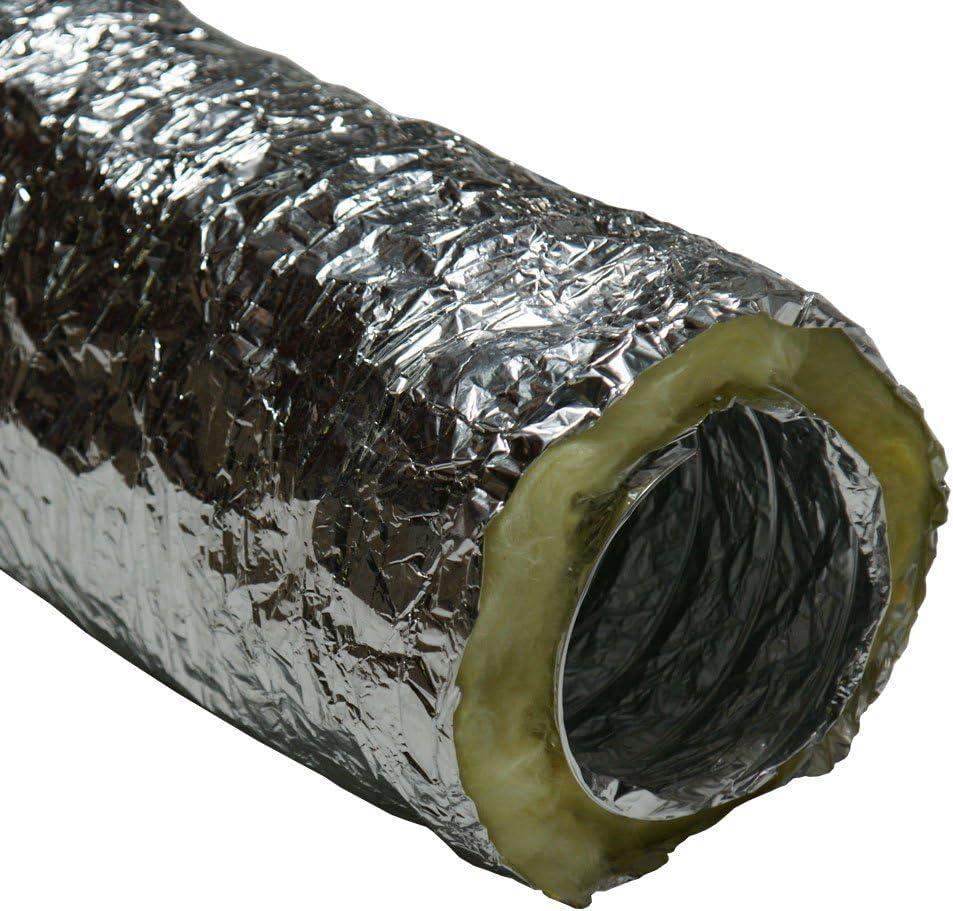 12-Inch by 25-Feet HVAC Insulated Flex Duct Hose Q1791