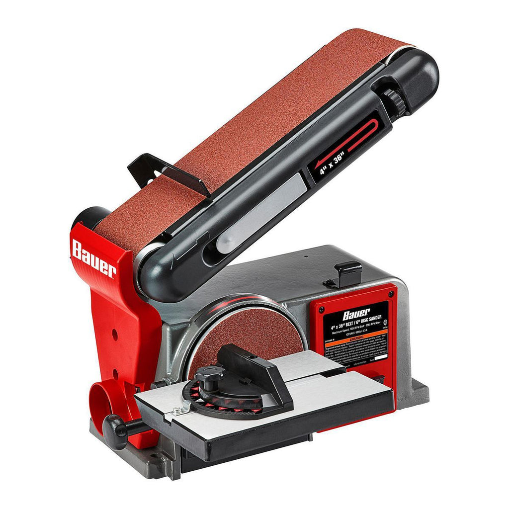 4 in. x 36 in. Belt and 6 in. Disc Sander N14781