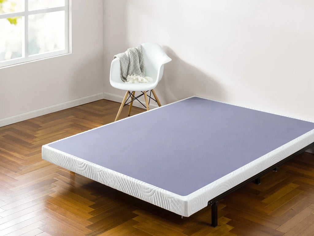 4" Metal Box Spring with Wood Slats, King A4309