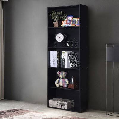 White 5 Shelves Bookcase G680056