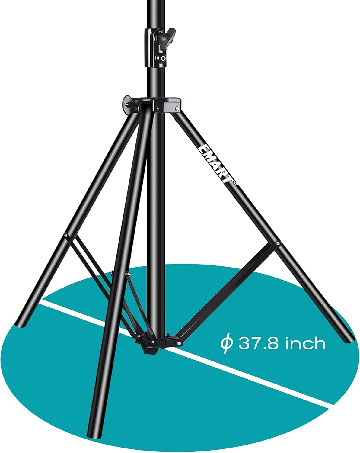 8.5ft Dual Spring Cushioned Light Stand 2 Pack D94224