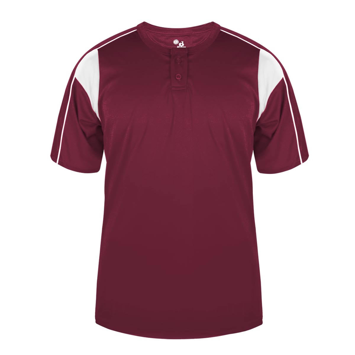 4XL Cardinal White Placket W248