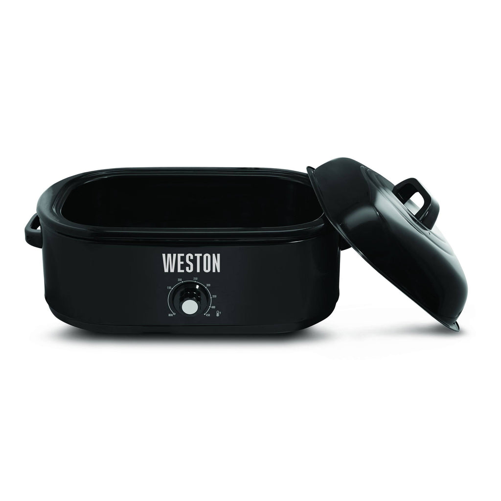 Black 18 qt Roaster U2676