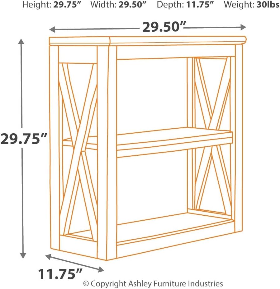 29 Bookcase with Adjustable Shelf Q8302